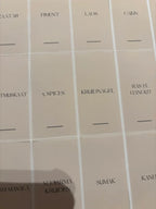 Kruidenlabels | pierson 3x6