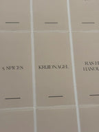Kruidenlabels | pierson 3x6