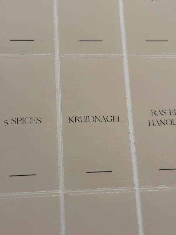 Kruidenlabels | pierson 3x6