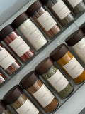 kruidenlabels Beige