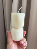 tulpenkaars voor babyshower, geboorte, bruiloft, verloving of andere feestjes