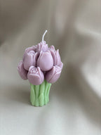 tulpenkaars voor babyshower, geboorte, bruiloft, verloving of andere feestjes