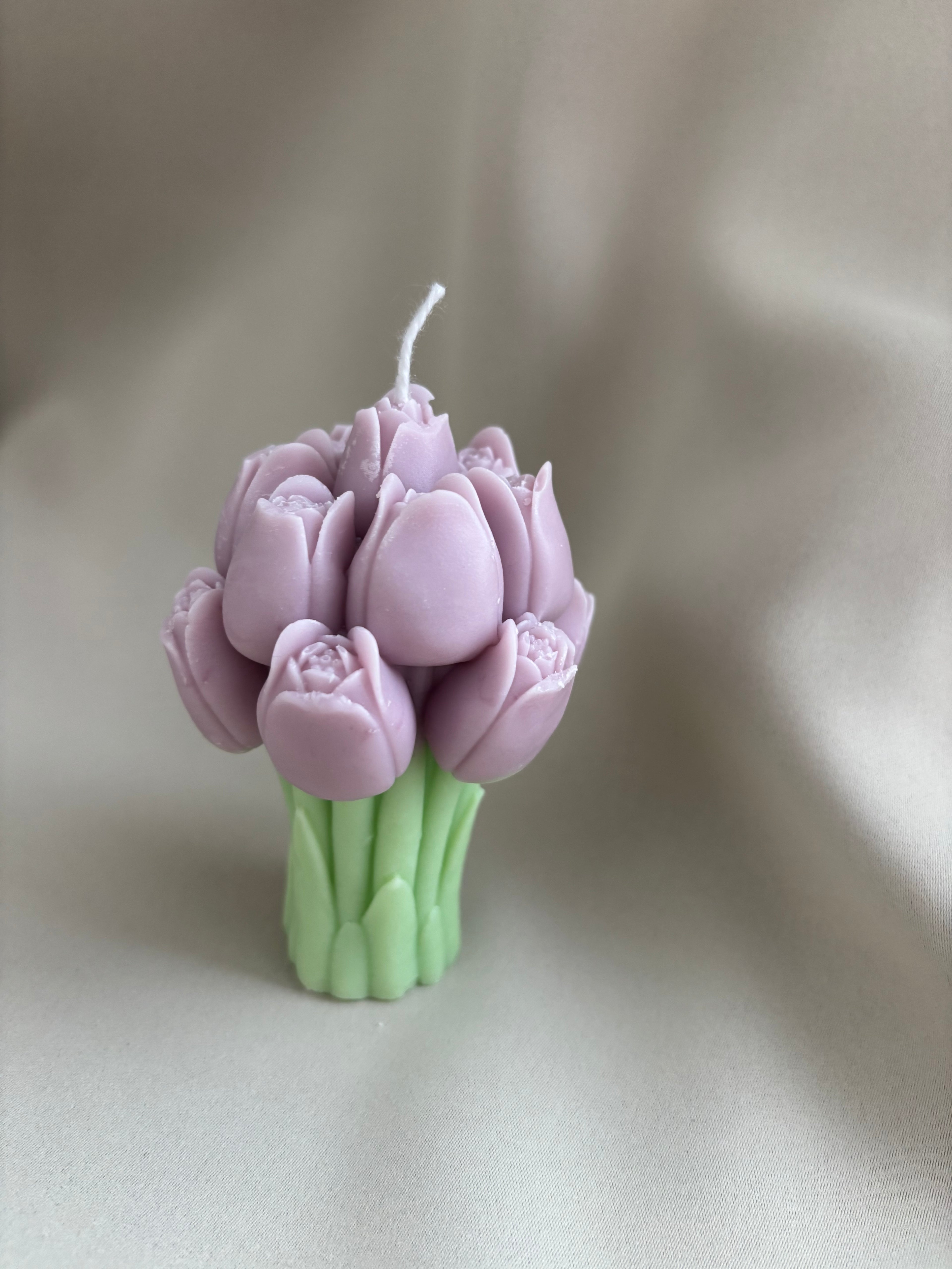 tulpenkaars voor babyshower, geboorte, bruiloft, verloving of andere feestjes