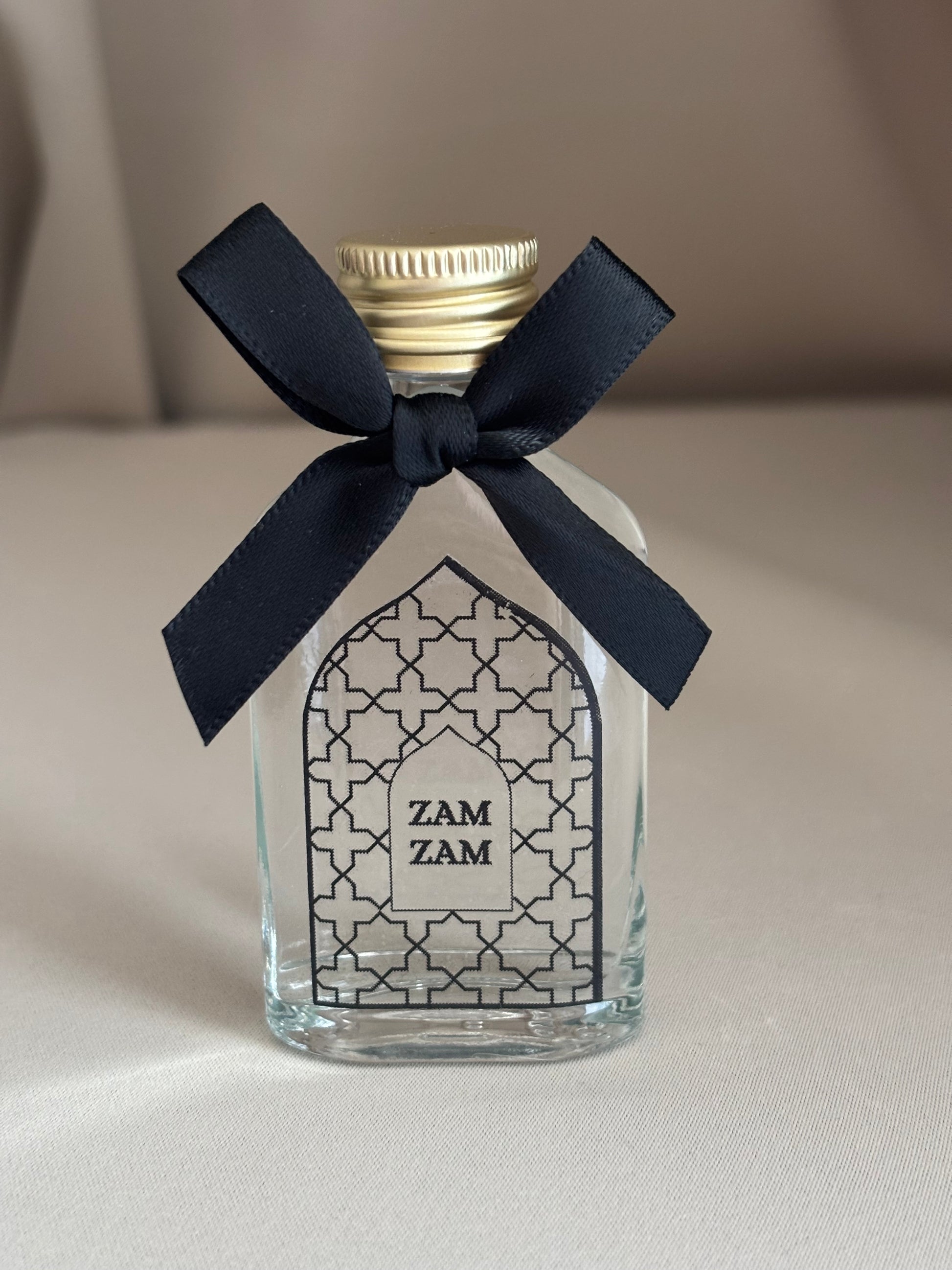 umrah mubarak, hadj mubarak, zamzam flesjes 